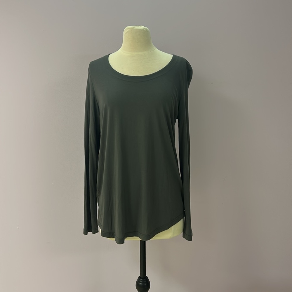 Piazza Sempione Charcoal Gray Top, IT 46